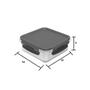 Imagem de Conjunto de potes click (cl 2000-cl 2100-cl 2200) chumbo ou kte014