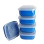 Imagem de Conjunto de Potes Pequenos de Plástico Para Alimentos Com 50 Peças Coloridos