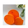 Imagem de Conjunto de Potes Plástico Redondos c/ Válvula Para Freezer Microondas Lava Louças - 350/650/1200ml
