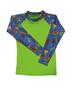 Imagem de Conjunto de praia infantil menino proteção UV - camiseta raglan e sunga boxer 0 a 16 anos