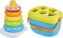 Imagem de Conjunto de presentes Fisher-Price com Baby's First Blocks e Rock-a-Stack