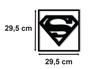 Imagem de Conjunto De Quadros Em Mdf 6mm Heróis Dc Superman Batman