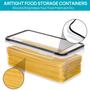 Imagem de Conjunto de recipientes de armazenamento de alimentos Vtopmart 8PCS de 3,2 L com tampas