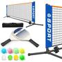 Imagem de Conjunto de rede Pickleball Furypoint Mini Portable de 10 pés com pás