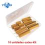 Imagem de Conjunto De Resistor Enrolado De Alta Potência 25W 50W Shell De Alumínio 5ohm 6ohm 8ohm 10ohm 24ohm