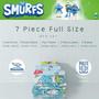 Imagem de Conjunto de roupa de cama Franco The Smurfs Super Soft Microfiber 7 peças