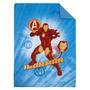 Imagem de Conjunto de Roupa de Cama Infantil Marvel Avengers Iron Man - 4 Peças