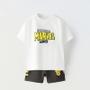 Imagem de Conjunto de Roupa Infantil Casual - Camiseta e Shorts com Estampa Divertida