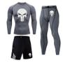 Imagem de Conjunto de roupa íntima térmica MMA Tactics Fitness para homens