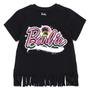 Imagem de Conjunto de roupas Barbie Big Girls, camiseta e leggings rosa/pretas