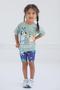 Imagem de Conjunto de roupas Bluey Toddler Girls: camiseta e shorts 3T verde/azul