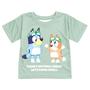 Imagem de Conjunto de roupas Bluey Toddler Girls: camiseta e shorts 5T verde/azul