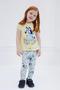 Imagem de Conjunto de roupas: camiseta e leggings Bluey Floral Toddler para meninas