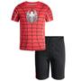 Imagem de Conjunto de roupas: camiseta e shorts Marvel Spider-Man Little Boys