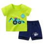 Imagem de Conjunto de Roupas Infantil Casual - Meninas e Meninos - Camiseta e Shorts