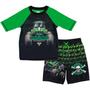 Imagem de Conjunto de roupas Monster Jam Grave Digger Rash Guard and Trunks