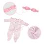 Imagem de Conjunto de roupas para boneca Reborn Baby Doll de 16-18 polegadas CARANOVO Pink