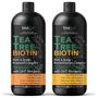 Imagem de Conjunto de shampoo e condicionador VANIDOX Tea Tree com biotina 480 mL