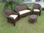 Imagem de Conjunto de sofa Poltrona Área Externa alm Lizato Bege