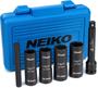 Imagem de Conjunto de soquetes Lug Nut NEIKO 02290B 1/2" Impact 6 pontos