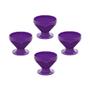 Imagem de Conjunto De Taça Sobremesa Caribe 150Ml 4Un Roxo