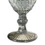 Imagem de Conjunto de Taças de Vidro 300ml 6 peças Bico de Abacaxi Fumê Espelhado - Casambiente
