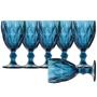 Imagem de Conjunto de Taças para Vinho Vitral Verre AZUL 6 Peças 240ML Mimo STYLE TC19095 6491