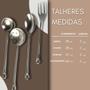Imagem de Conjunto de Talheres de Aluminio Colher, Escumadeira, Concha