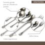 Imagem de Conjunto de Talheres de Aluminio Colher, Escumadeira, Concha
