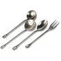 Imagem de Conjunto de Talheres de Aluminio Colher, Escumadeira, Concha