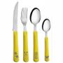 Imagem de Conjunto de Talheres Simonaggio Disney Mickey  24 Pçs - Amarelo
