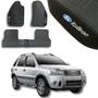 Imagem de Conjunto de Tapetes Preto 3 unidades Ford Ecosport 03 04 05 06 07 08 09 10 11 12 Antiodor Protetor