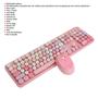 Imagem de Conjunto de teclado e mouse VGEBY Retro Typewriter Design