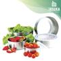 Imagem de Conjunto De Tigelas Aço Inox 5 Peças Com Tampa Resistente