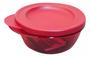 Imagem de Conjunto de tigelas designer policarbonato vermelha da tupperware