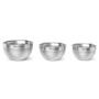 Imagem de Conjunto de Tigelas Potes Bowls de Inox com Tampa Plástica  Electrolux