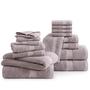 Conjunto de Toalhas de Banho LANE LINEN 16 Peças - 100% Algodão 600g/m² Imagem de Conjunto de Toalhas de Banho LANE LINEN 16 Peças - 100% Algodão 600g/m²