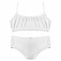 Imagem de Conjunto de Top e Calcinha Liso Branco - Tampinha