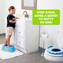 Imagem de Conjunto de Treinamento para Vaso Sanitário Ginsey Bluey - com Assento e Banquinho Macios