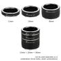 Imagem de Conjunto de Tubos de Extensão JJC para Canon EOS 90D e 80D - Foco Automático
