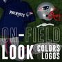 Imagem de Conjunto de Uniforme de Futebol Infantil Franklin Sports New England Patriots