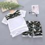 Imagem de Conjunto De Verão Para Bebês Meninas Meninos Crianças 2 Peças Camiseta Shorts Conjunto Casual De