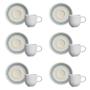 Imagem de Conjunto de Xícara de Cafezinho com Pires 06 Peças Coup Amalfitana Porto Brasil