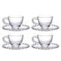 Imagem de Conjunto de Xícaras com 08 Peças em Cristal Diamante 80ml - L Hermitage