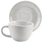 Imagem de Conjunto de xícaras com pires para café 12 peças branco 85ml