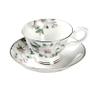 Imagem de Conjunto de Xícaras de Café Bone China Wokex - Flores Coloridas com Pires