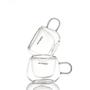 Imagem de Conjunto de Xícaras de Café Expresso Parede Dupla com Alça 100ml 2pçs - Bugatti