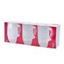 Imagem de Conjunto de Xícaras de Vidro Clear Athena de 380ML com 3 Peças