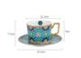 Imagem de Conjunto de xícaras e pires de café Wokex European Style Ceramic 150mL