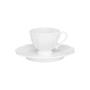 Imagem de Conjunto De Xícaras Para Café Com Pires Em Porcelana Soleil Com 12 Peças 75ml Oxford